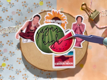 Mauve Sticker Set