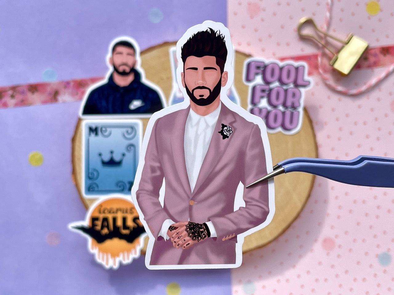 Zayn Sticker Set